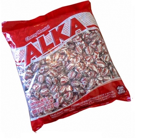 CARAMELOS ALKA  CHERRY  800 GRS